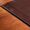 Dacasso DarkBrown Bonded Leather 30" x 18" Side-Rail Desk Pad PR-3603 - alternate 4